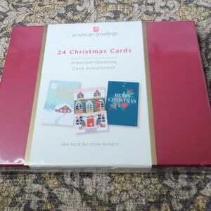 Boxed Holiday Cards Set 24ct - American Greetings: Christmas Cards Pack